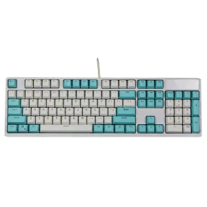 104 Doubleshot OEM PBT Keycaps (Misty Rain Lane)