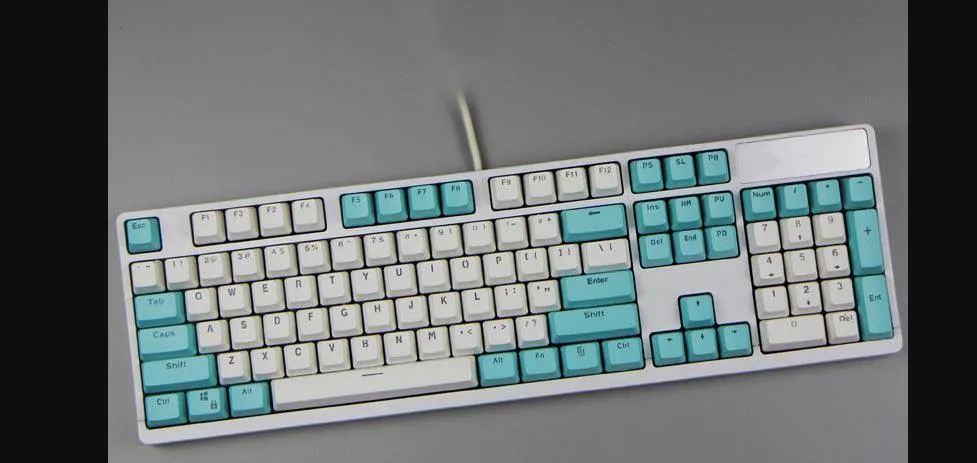 104 Doubleshot OEM PBT Keycaps (Misty Rain Lane)