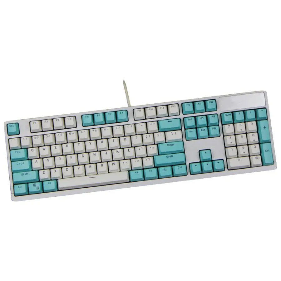 104 Doubleshot OEM PBT Keycaps (Misty Rain Lane)