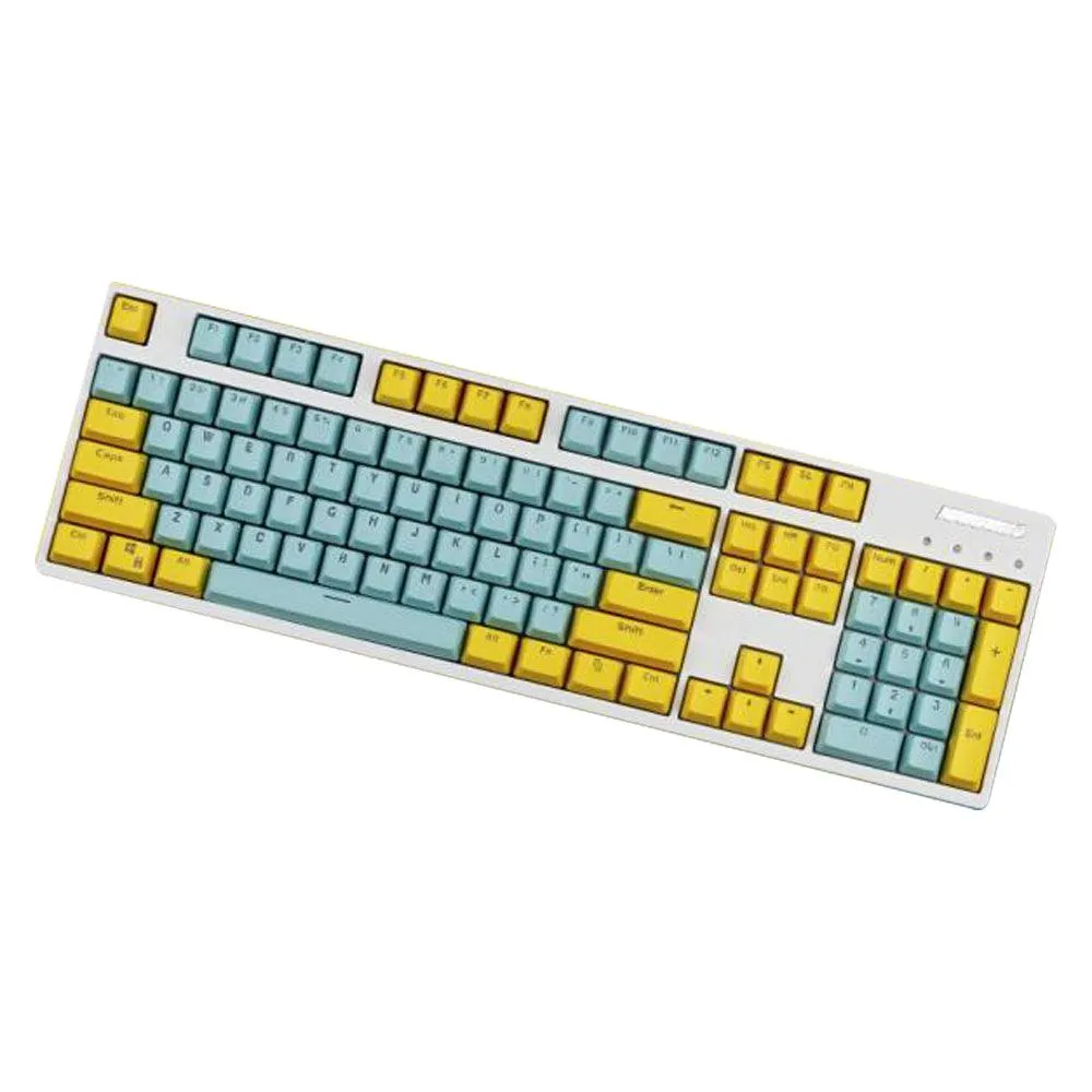 104 Doubleshot OEM PBT Keycaps (Sunshine)