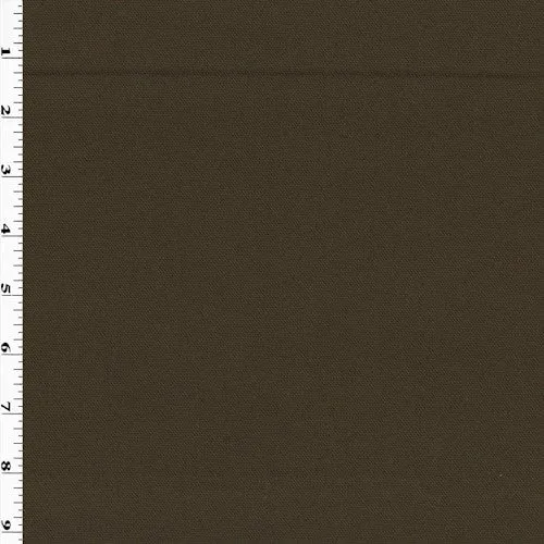 11 1/4 YD PC-Tamarind Brown Solid Canvas Home Decorating Fabric