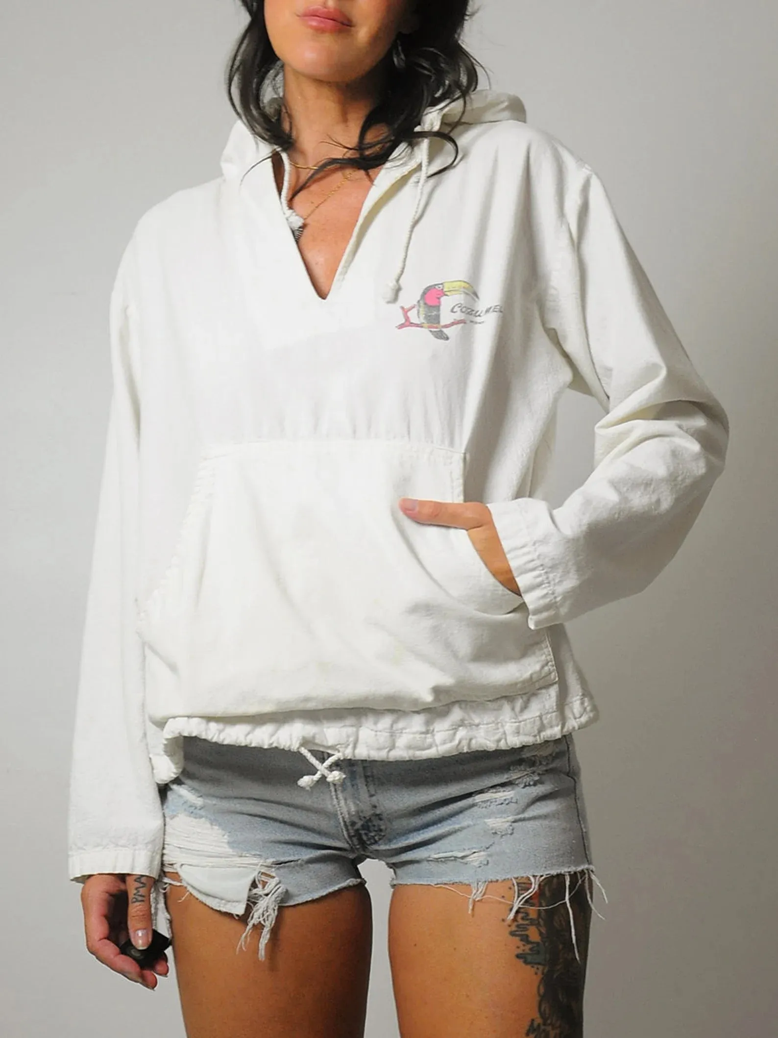 1980's Cozumel Beach Hoodie