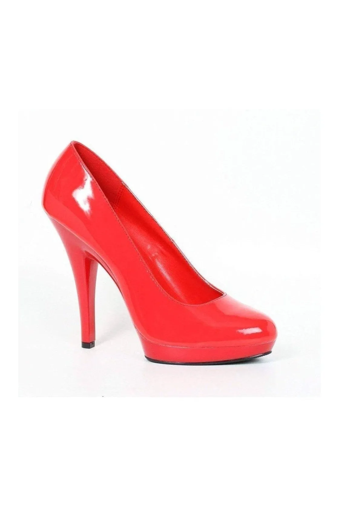 521-FEMME-W Pump  | Red Patent