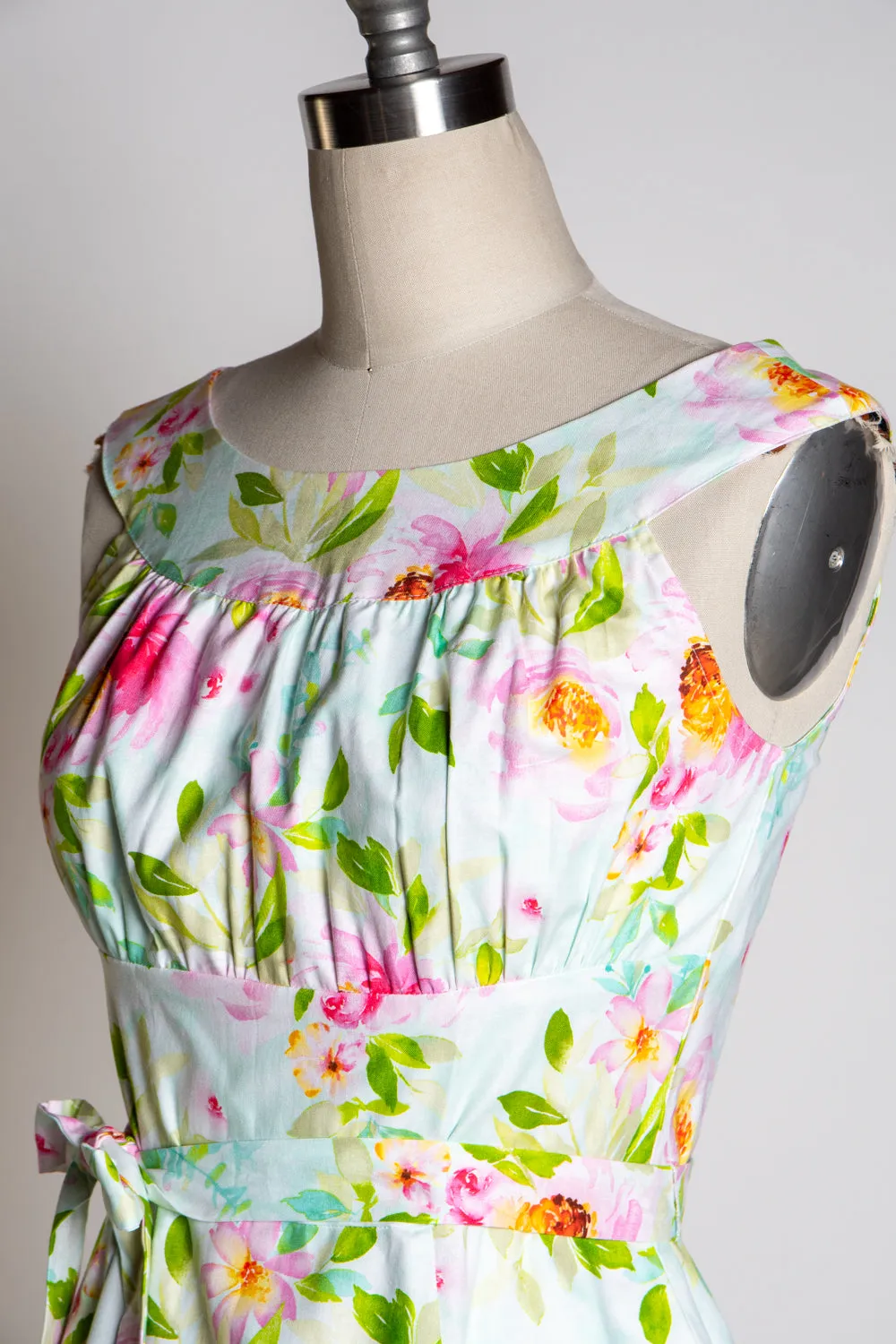 Amanda Dress -Watercolor Floral