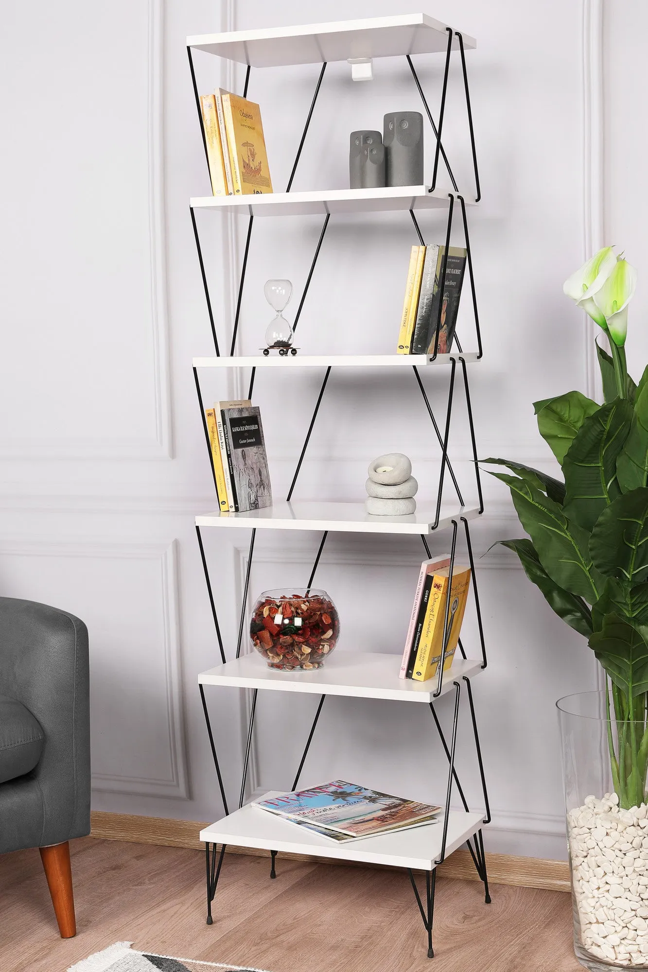 Bookshelf Balaban - White