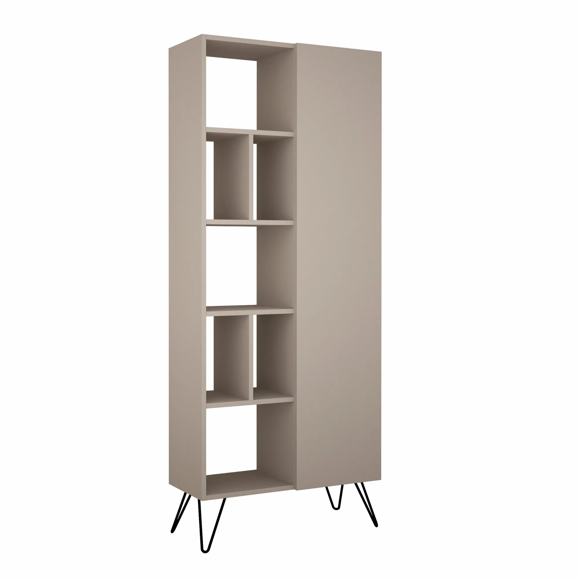 Bookshelf Jedda Bookcase - Light Mocha