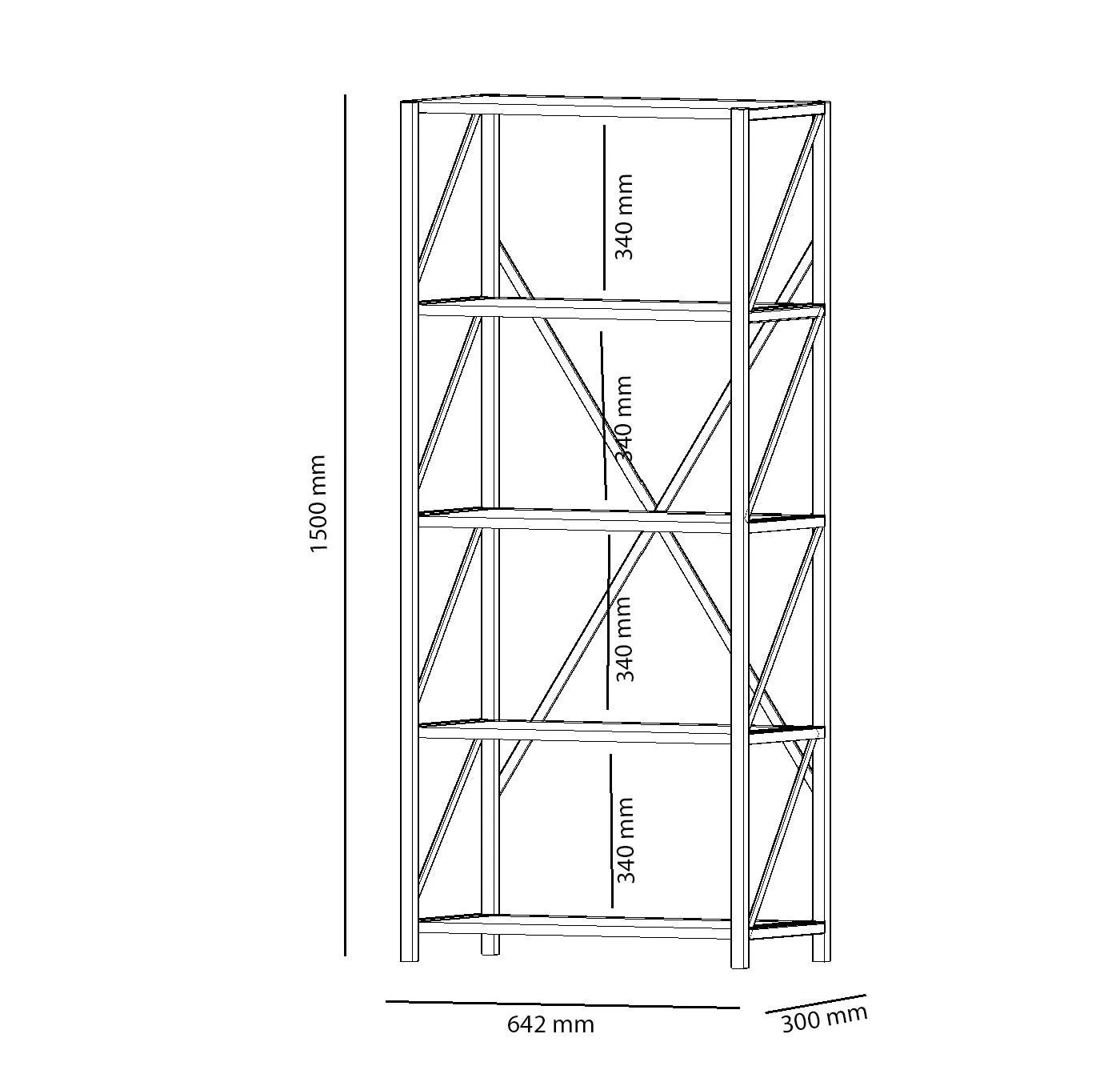 Bookshelf Vega