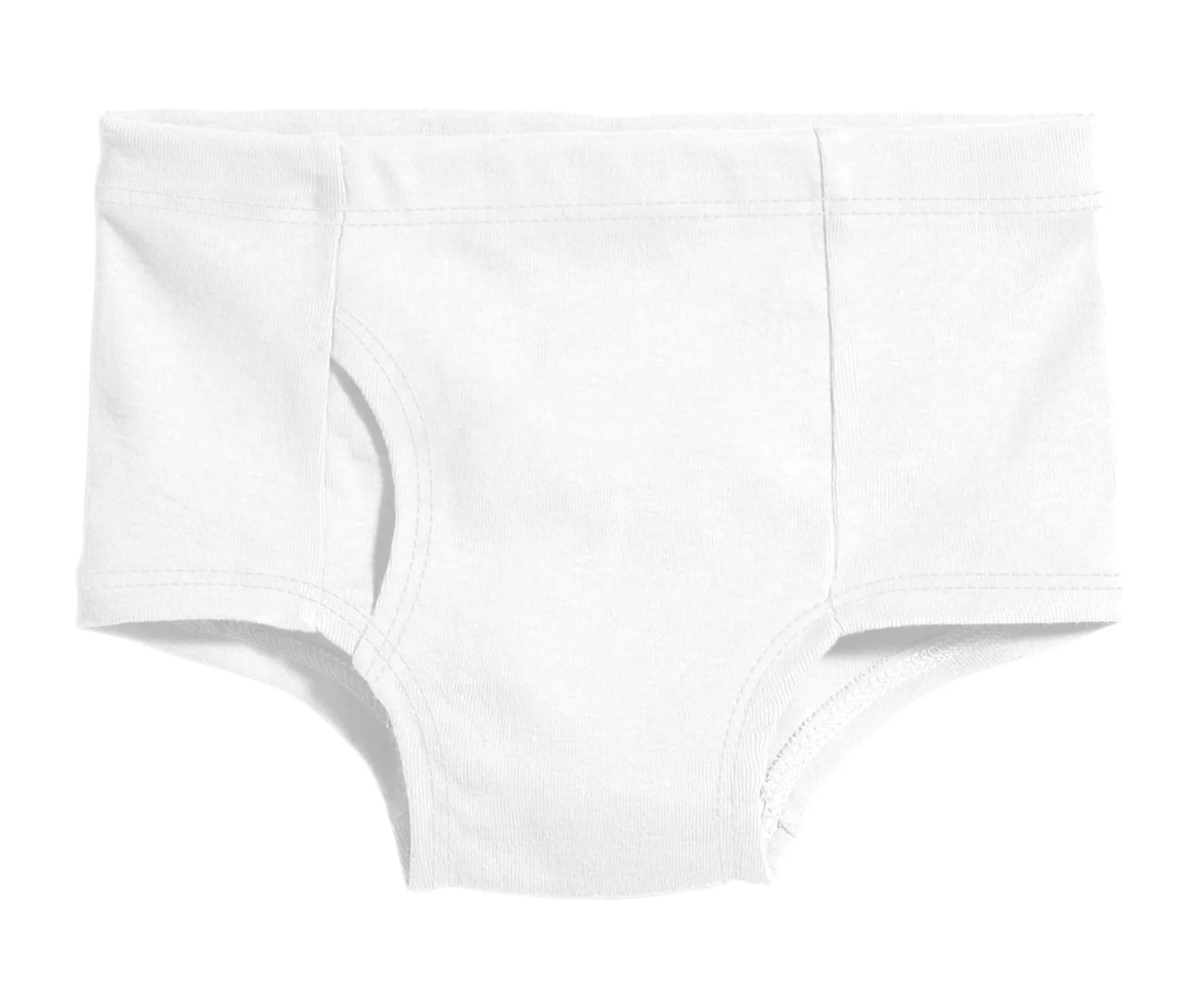 Boys Organic Cotton Brief | White