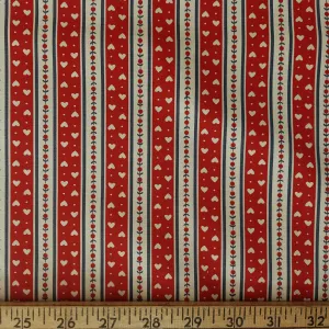 Classic Cottons Country Cousins 3372 1 A Red Heart Stripes