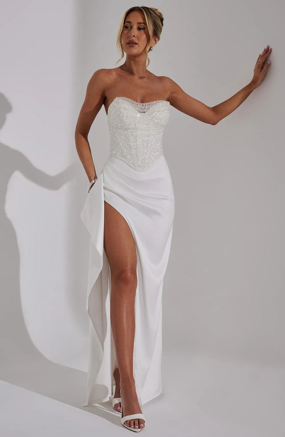 Emrielle Maxi Dress - Ivory