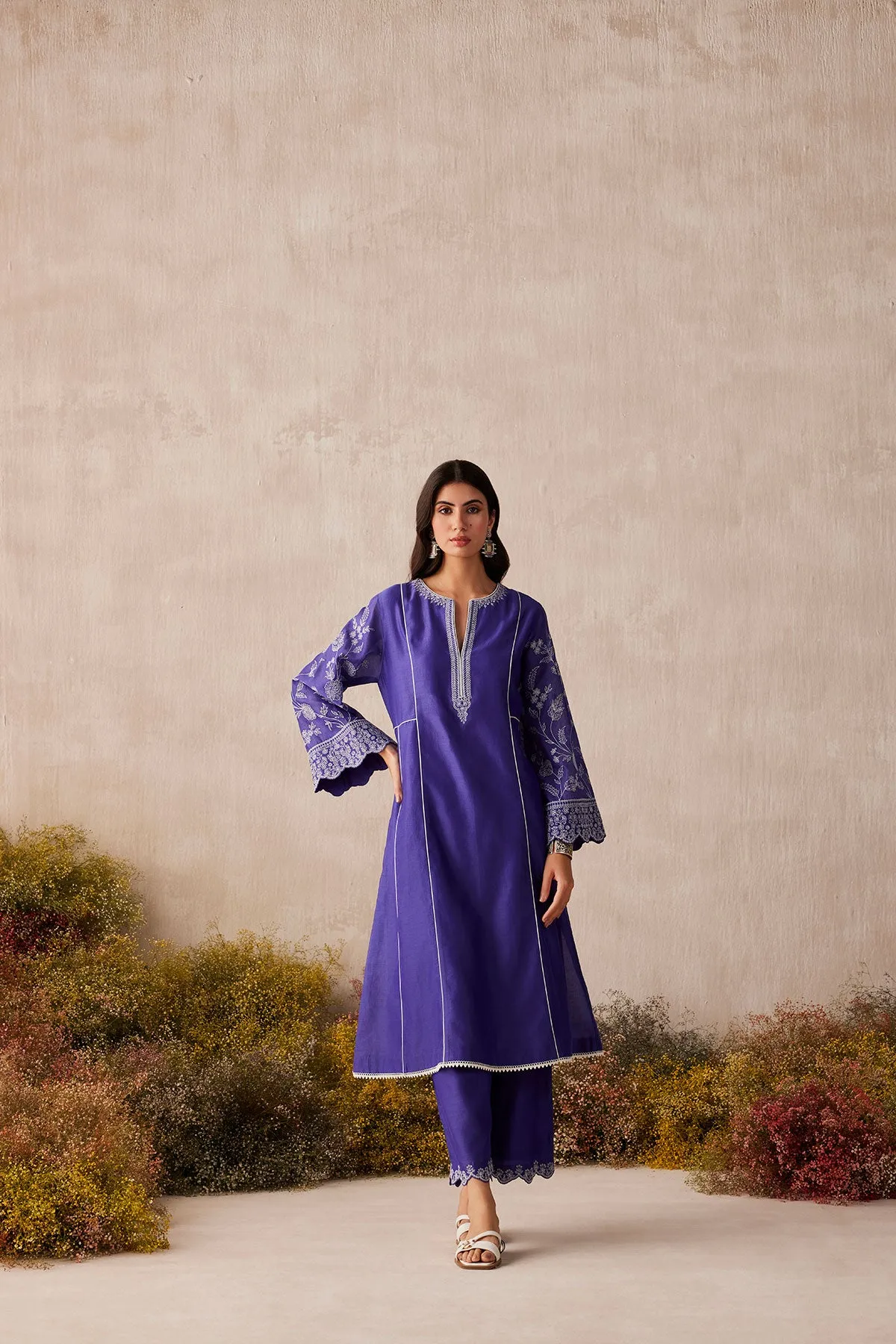 Evening Bloom Kurta Set