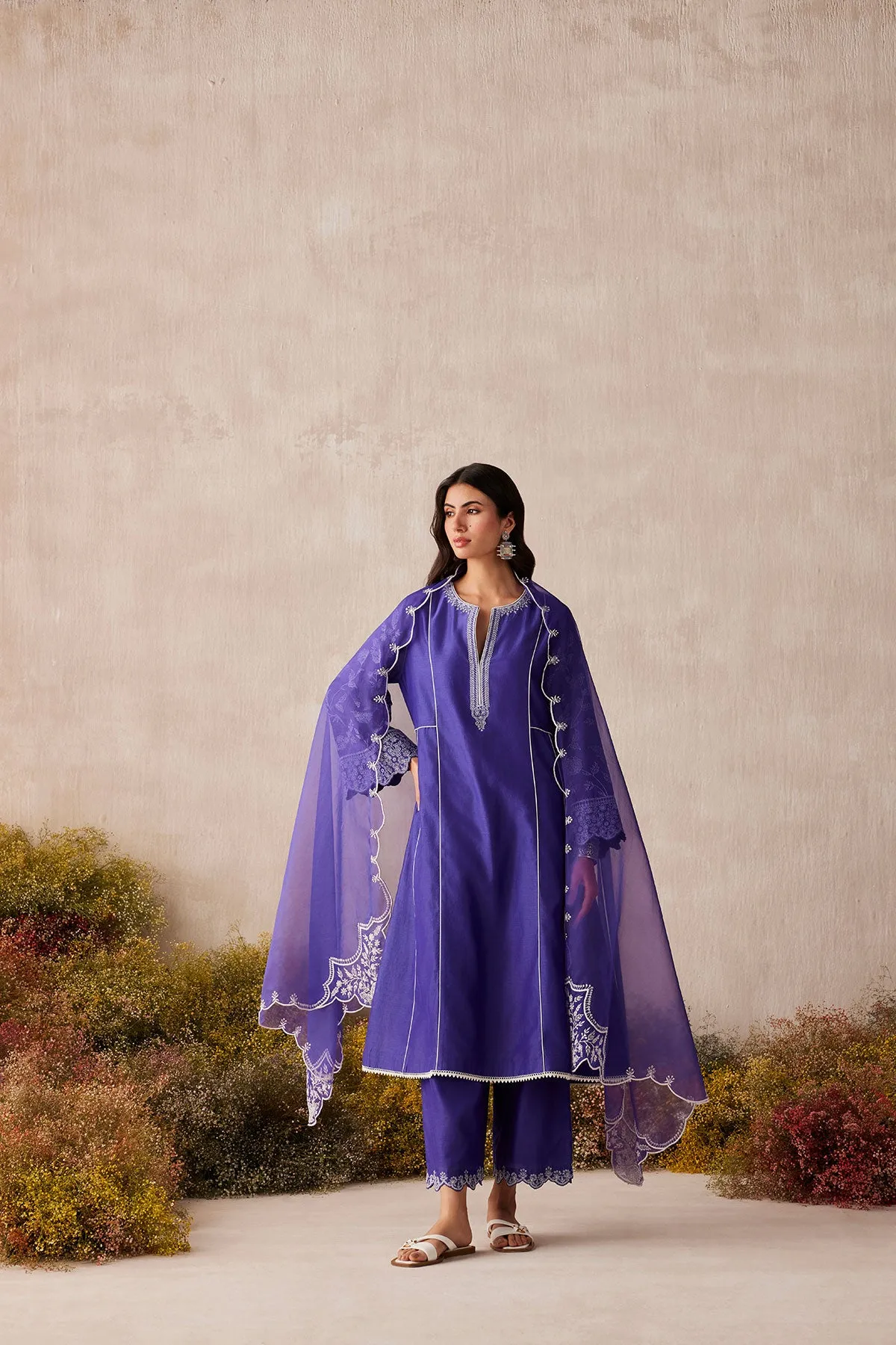 Evening Bloom Kurta Set