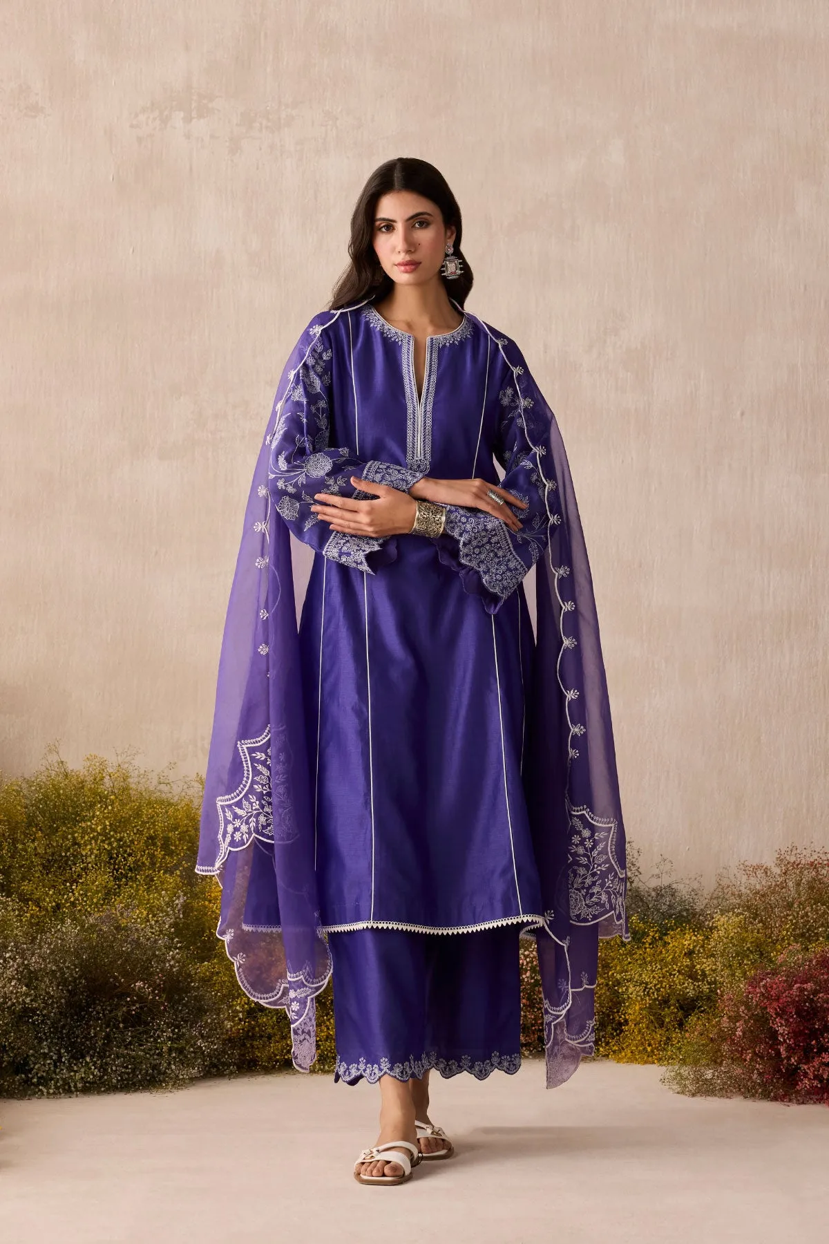 Evening Bloom Kurta Set