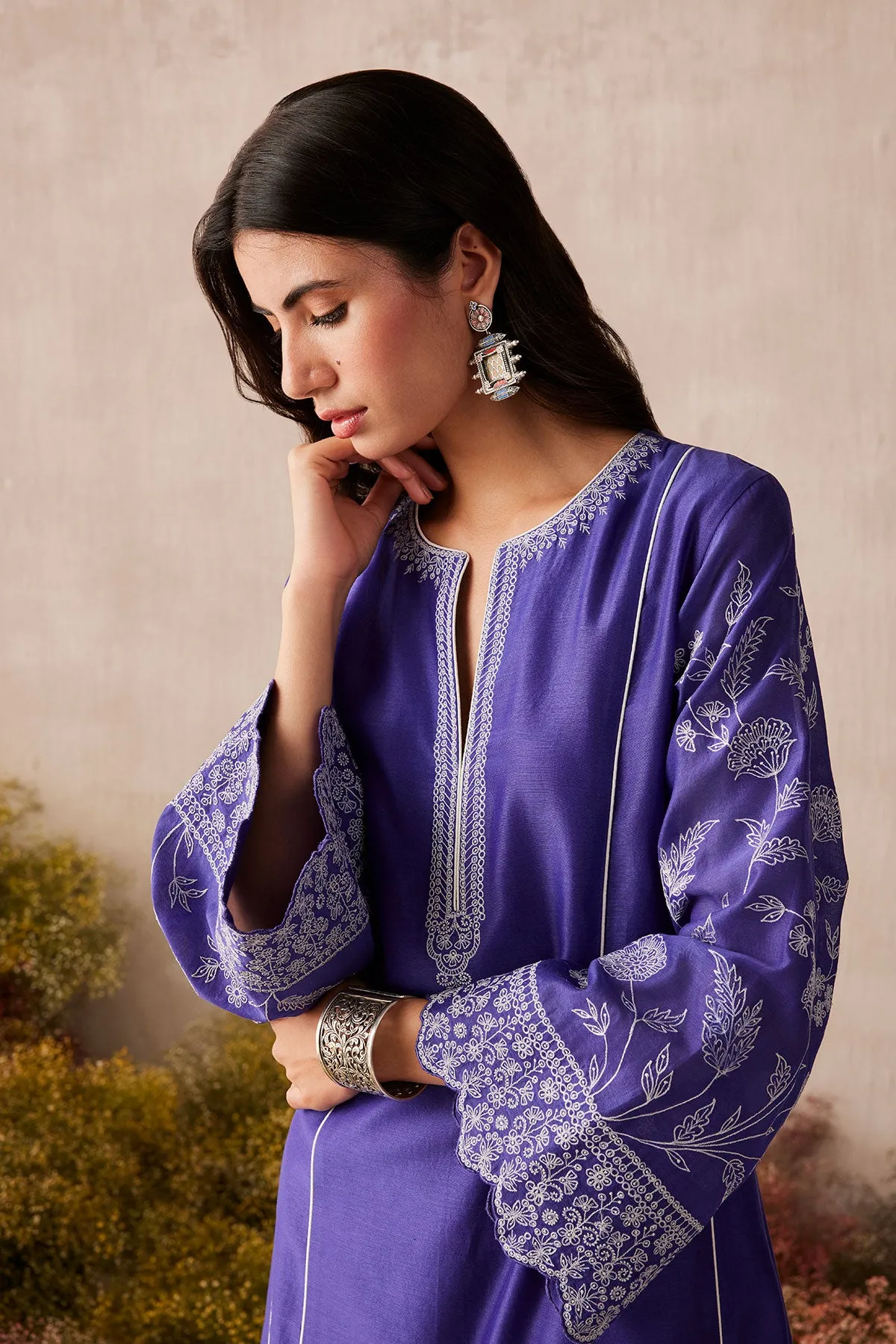 Evening Bloom Kurta Set