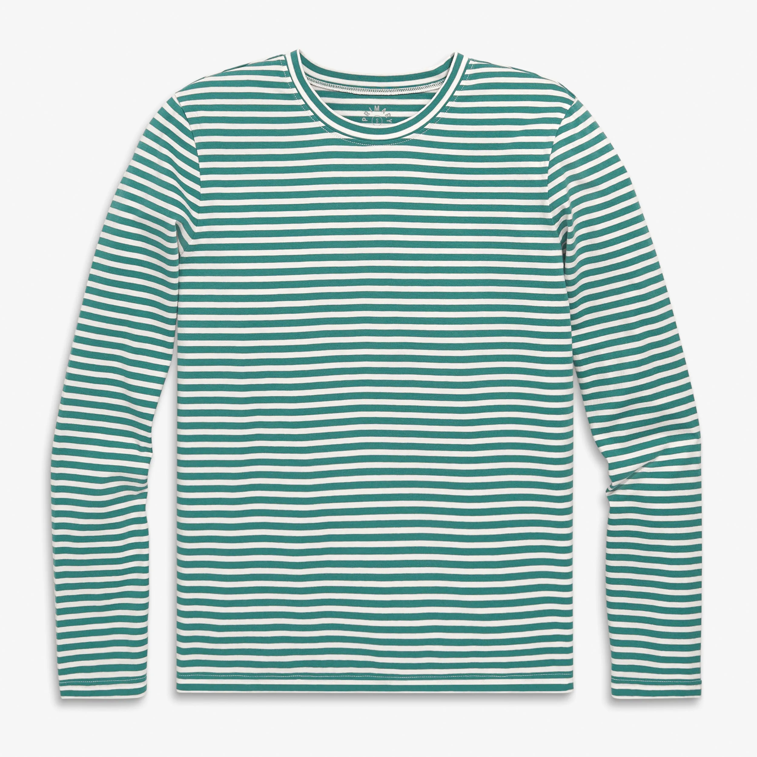 Fit 1 grown-ups long sleeve easy stripe tee