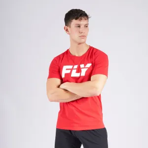 FLY BIG LOGO T - RED