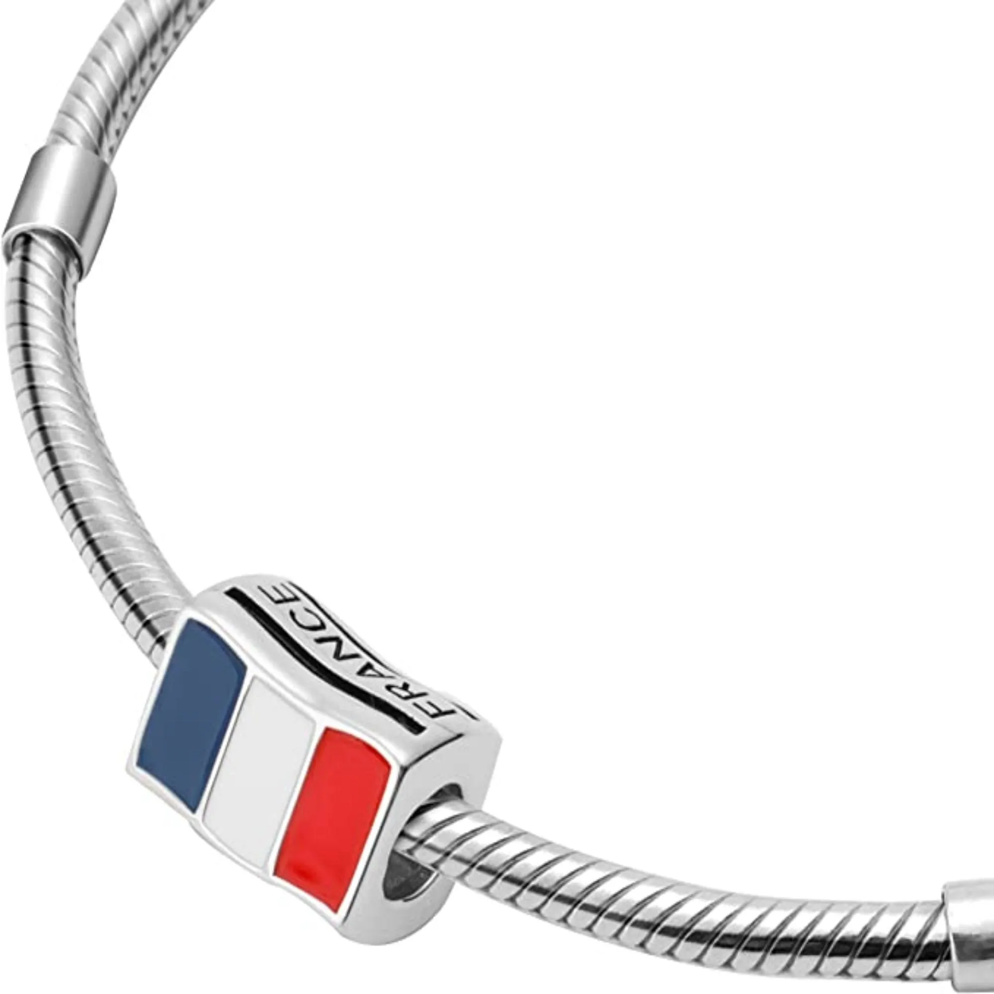 France Flag Country Bead Charm