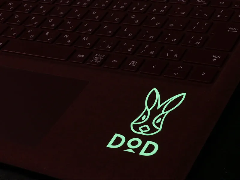 Glowing Logo Sticker