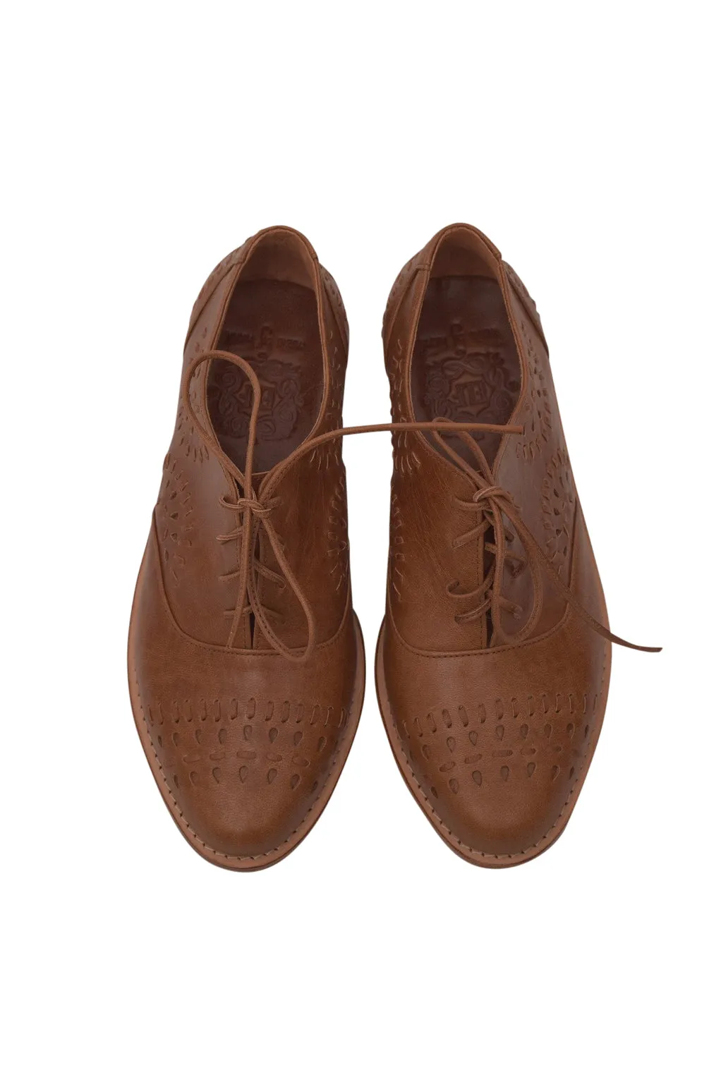 Heartbreak Leather Oxfords