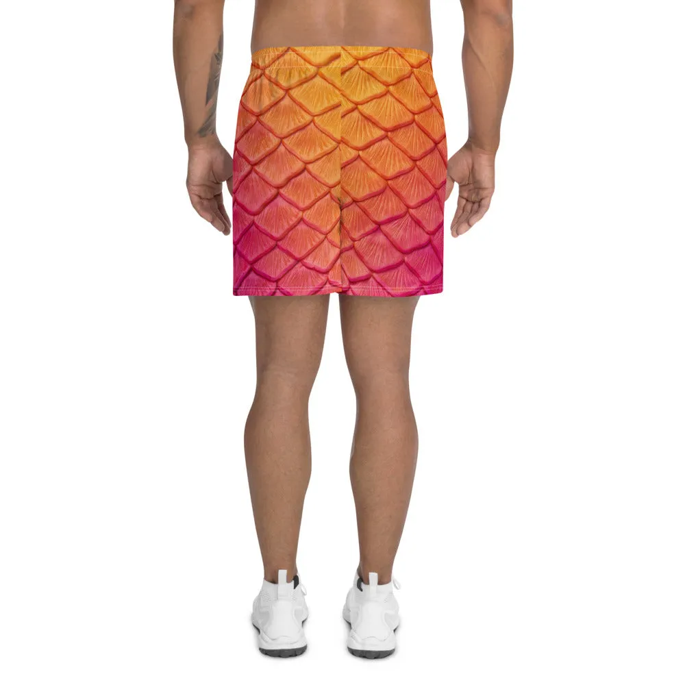 Hibiscus Bliss Athletic Shorts