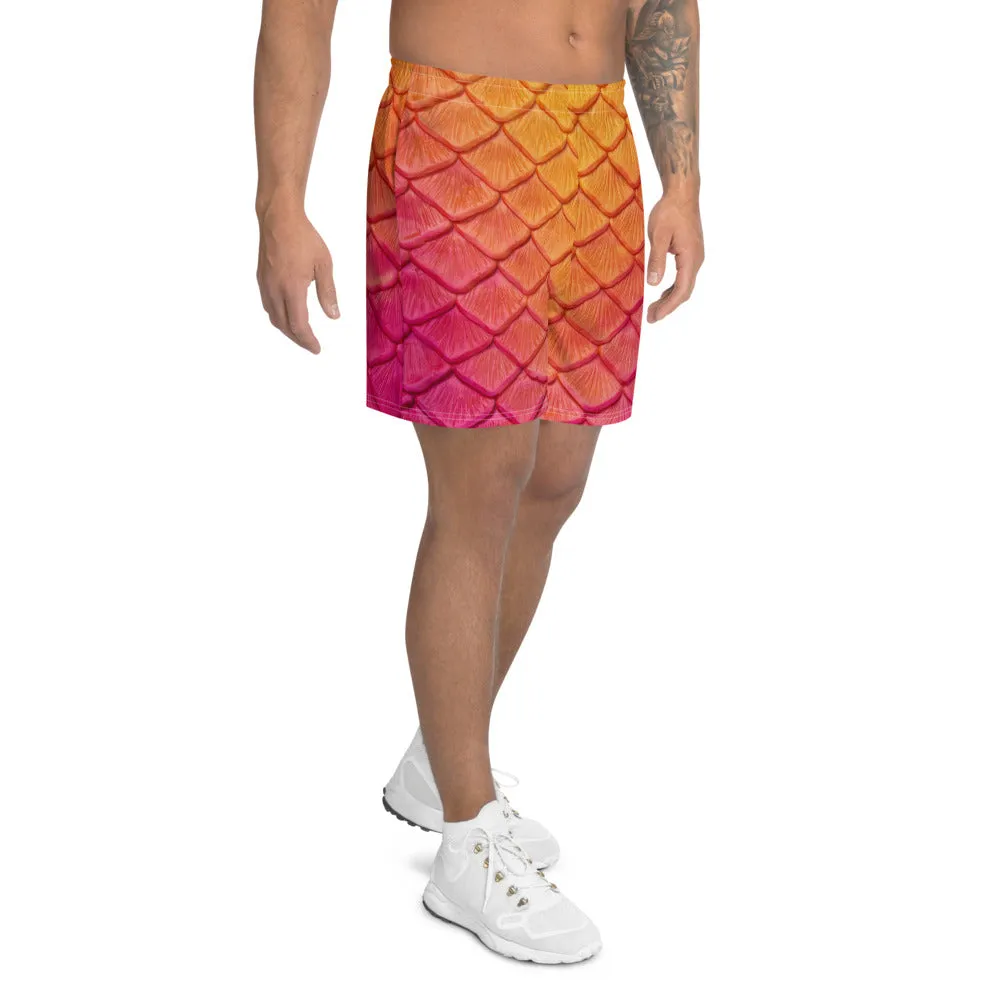 Hibiscus Bliss Athletic Shorts