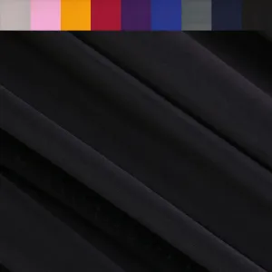 ITY Polyester Spandex Fabric | Black