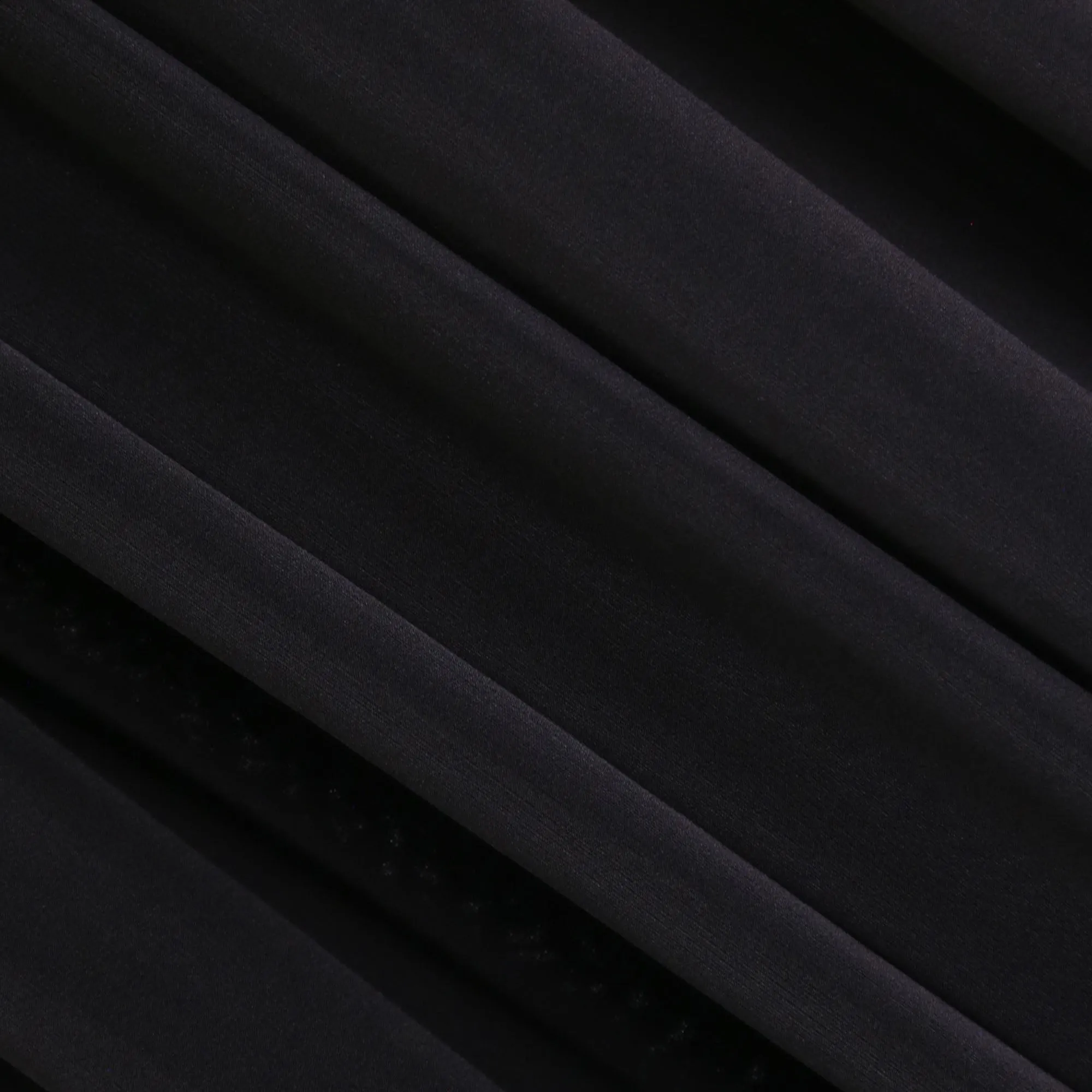 ITY Polyester Spandex Fabric | Black