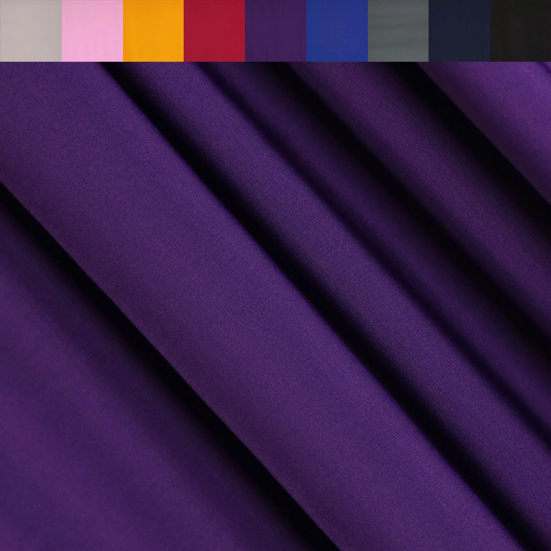 ITY Polyester Spandex Fabric | Purple