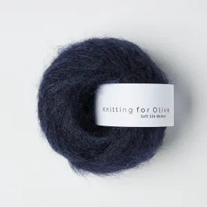 Knitting for Olive Soft Silk Mohair - Marineblå