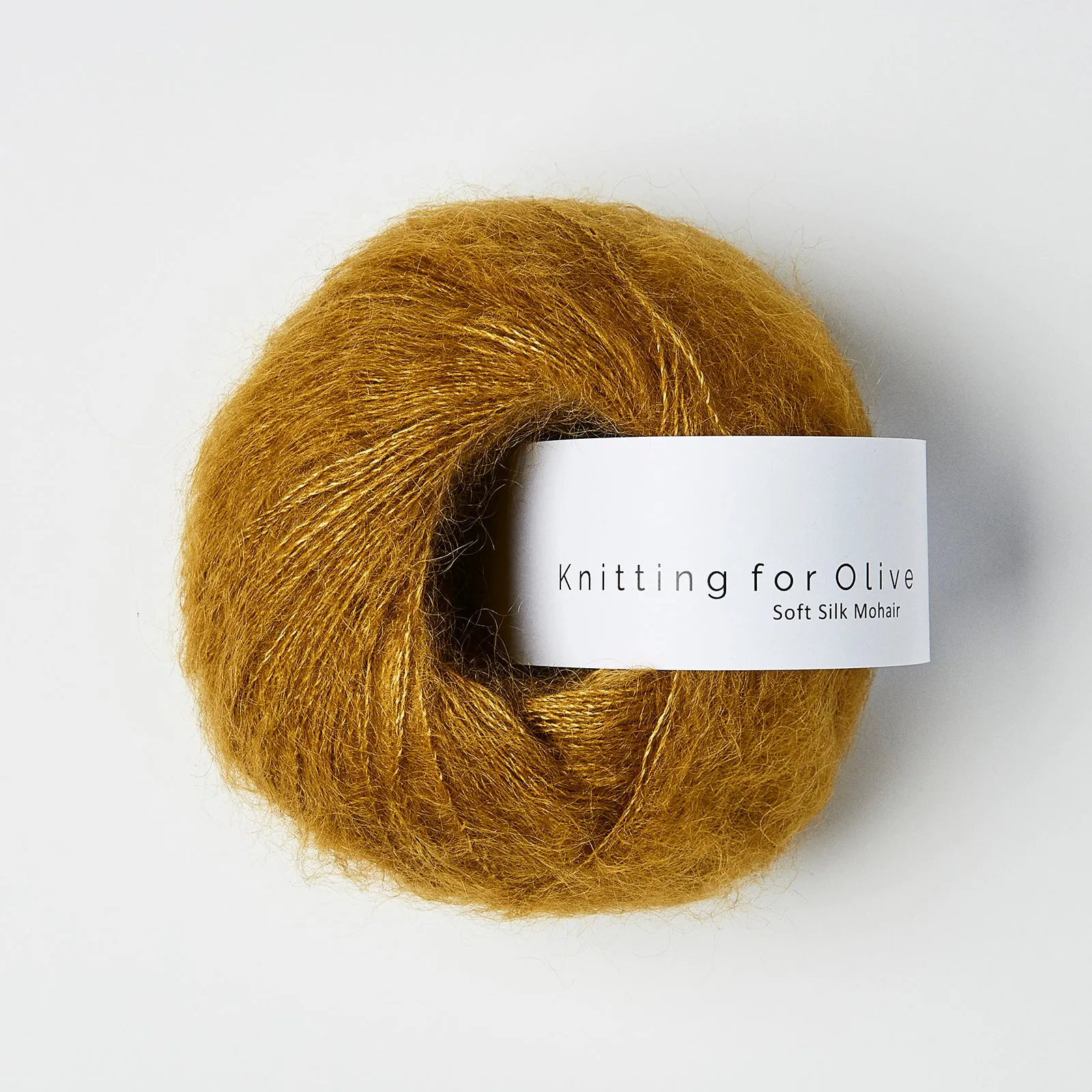 Knitting for Olive Soft Silk Mohair - Mørk Sennep