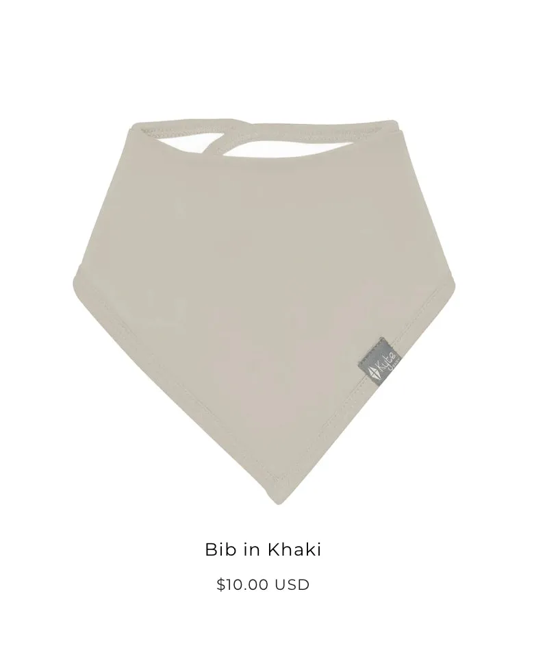 Kyte Baby Bib in Solid Colors