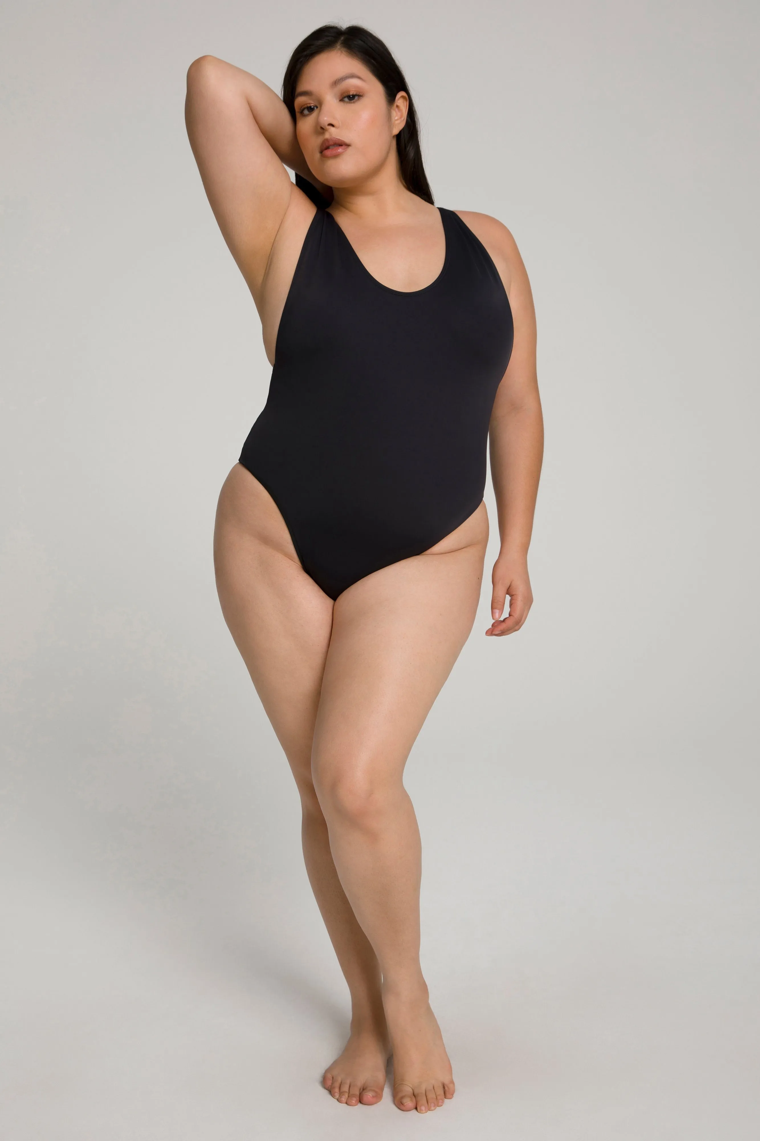 LAYOUT ONE-PIECE | BLACK001