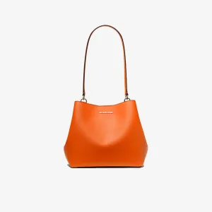 Michael Kors Pratt Bucket Medium Shoulder In Poppy