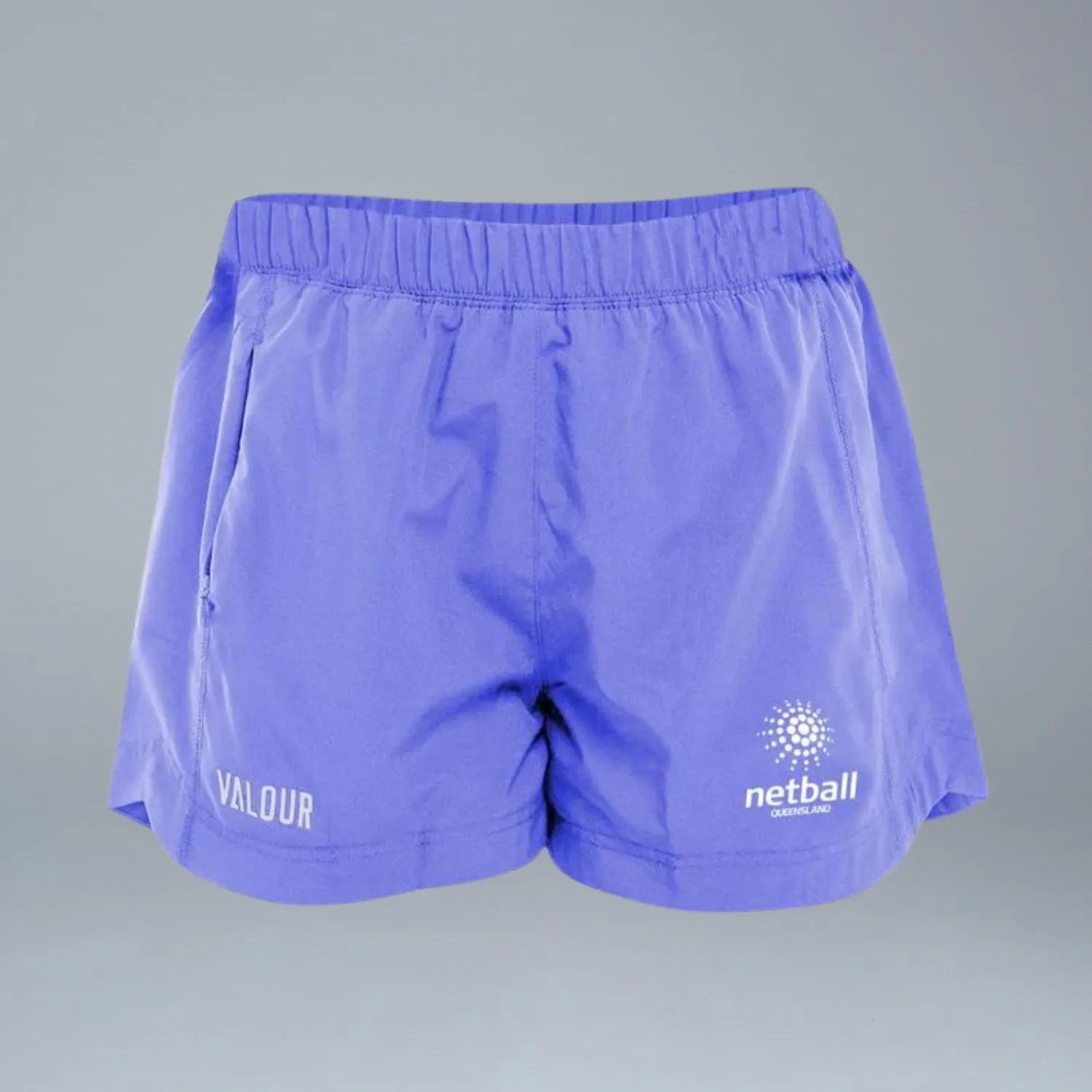 Netball QLD Cornflower Shorts