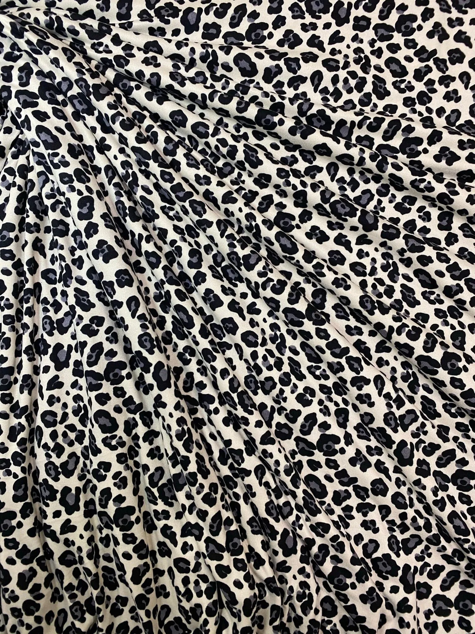 SUPER SOFT POLYESTER SPANDEX DBP / DTY BRUSHED LEOPARD [NFA190845B-009]