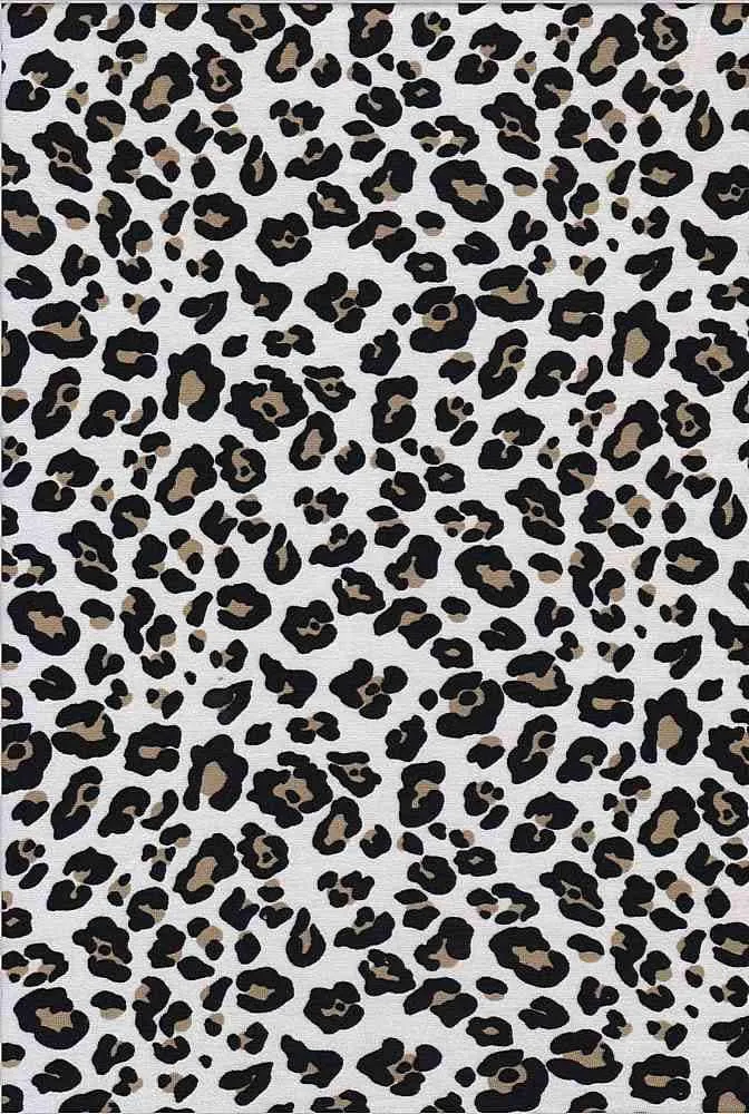 SUPER SOFT POLYESTER SPANDEX DBP / DTY BRUSHED LEOPARD [NFA190845B-009]