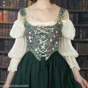 Victorian Raspberries Renaissance Bodice